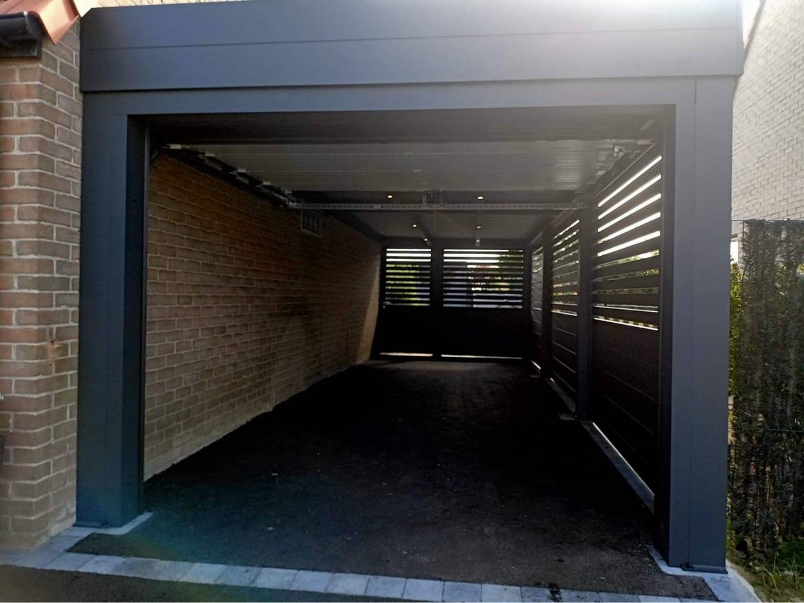 GARAGE EN ALUMINIUM